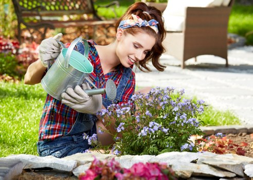 Preparing for garden clearance